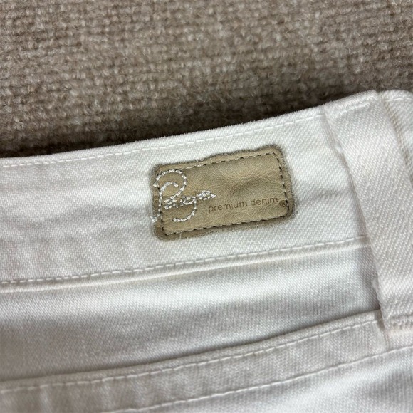 Paige Roxie Women's Capri White Skinny Jeans Size 29 - Picture 6 of 8